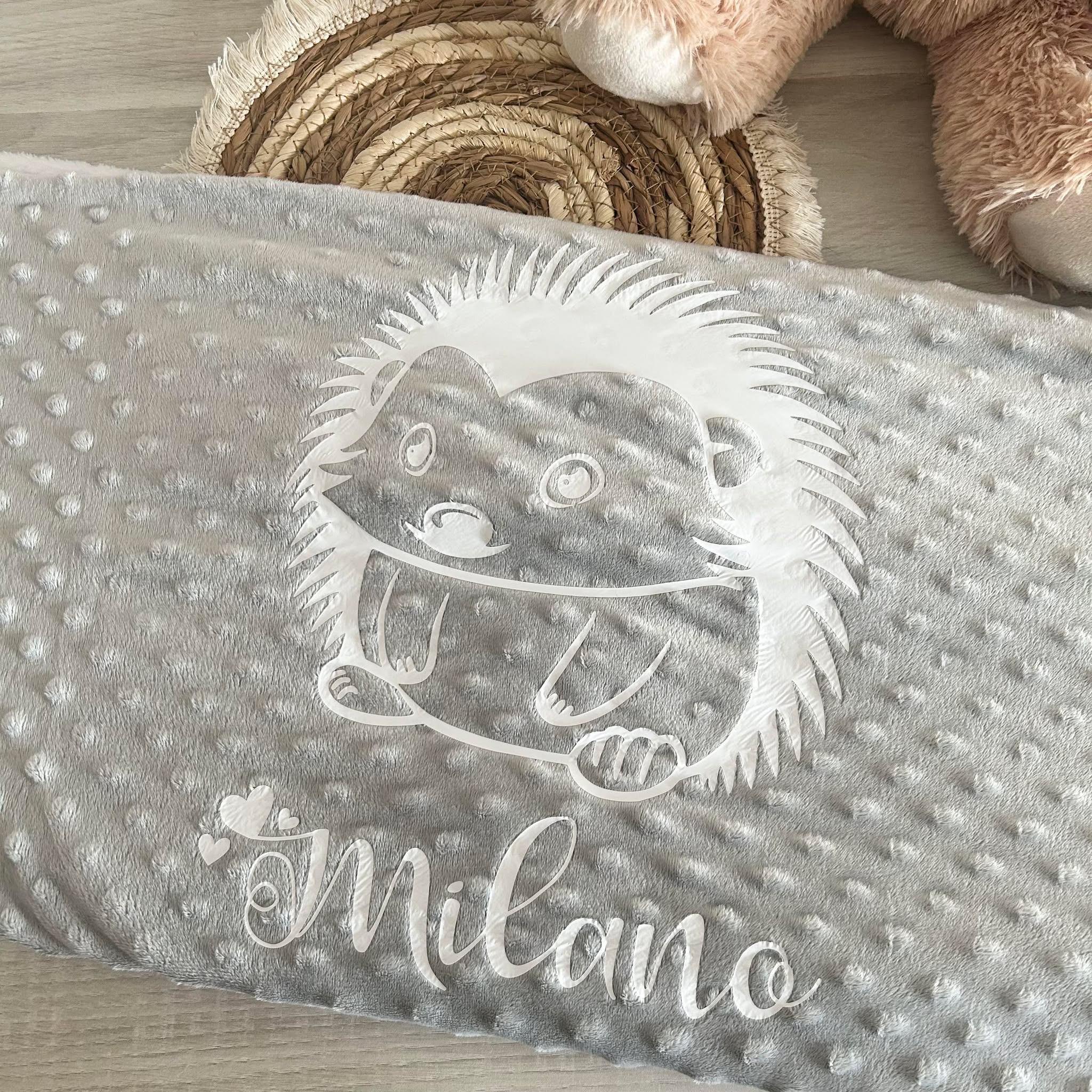 Couverture Minky Personnalisée
