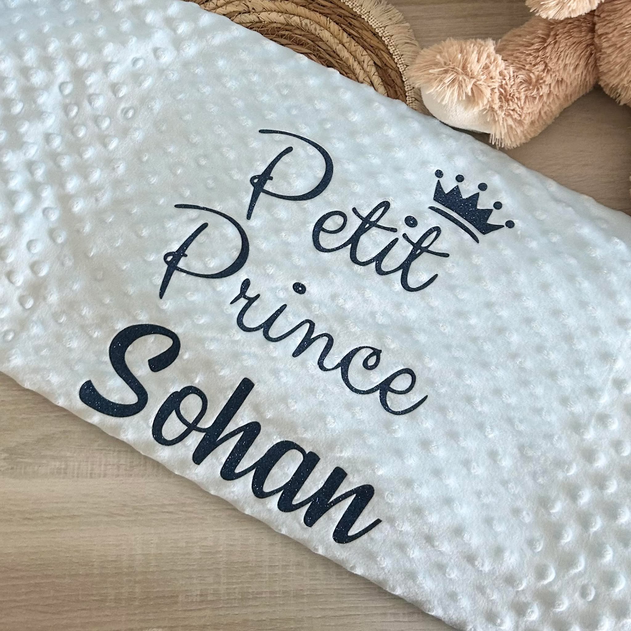 Couverture Minky Personnalisée