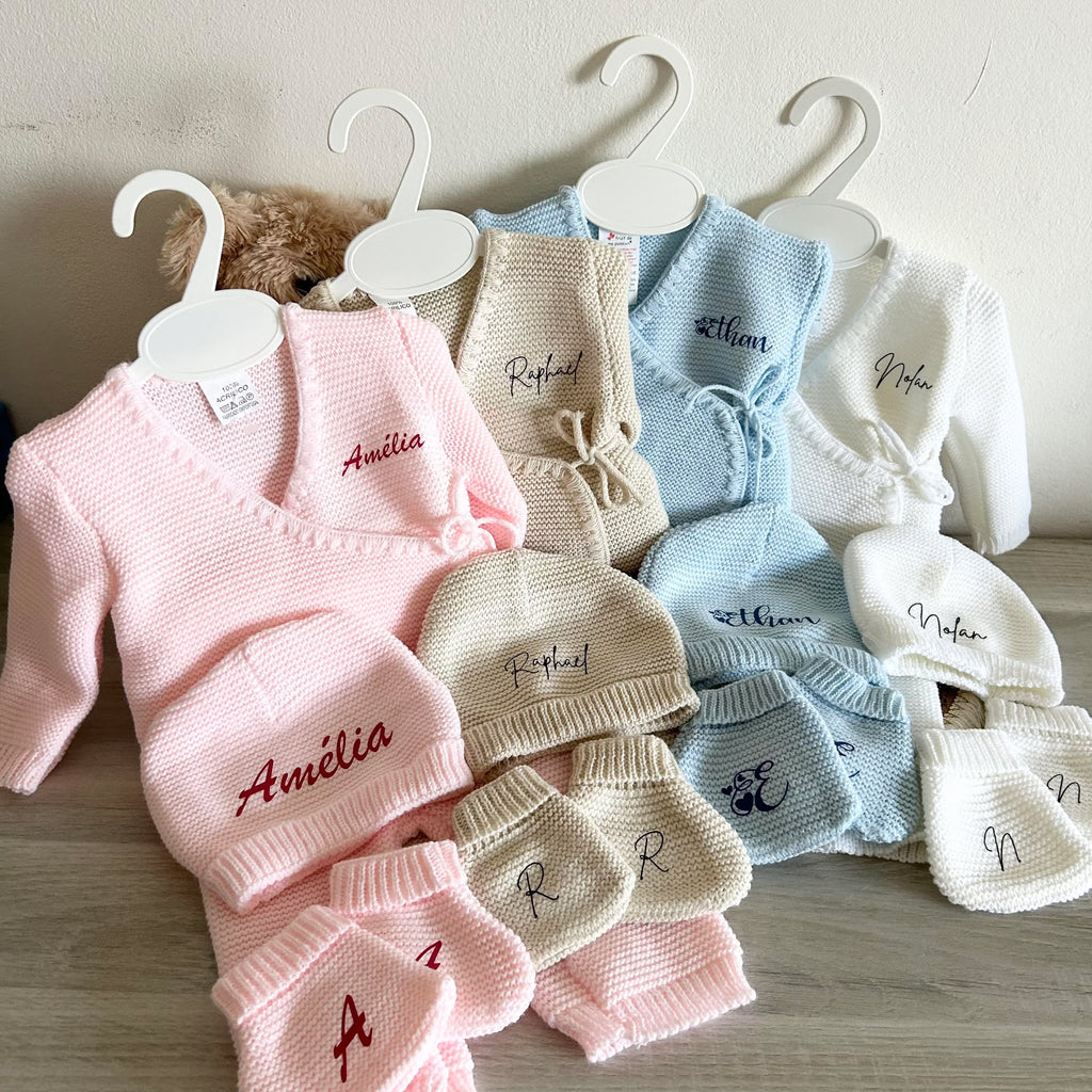 Tenue 4pcs - Maille (6 couleurs)