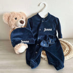 Coffret Pyjama Velours 3pcs Personnalisé