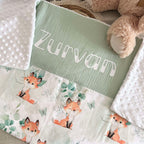 Couverture Gaze et Motif Personnalisée