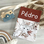 Carnet de Santé Gaze de Coton et Motif Personnalisé