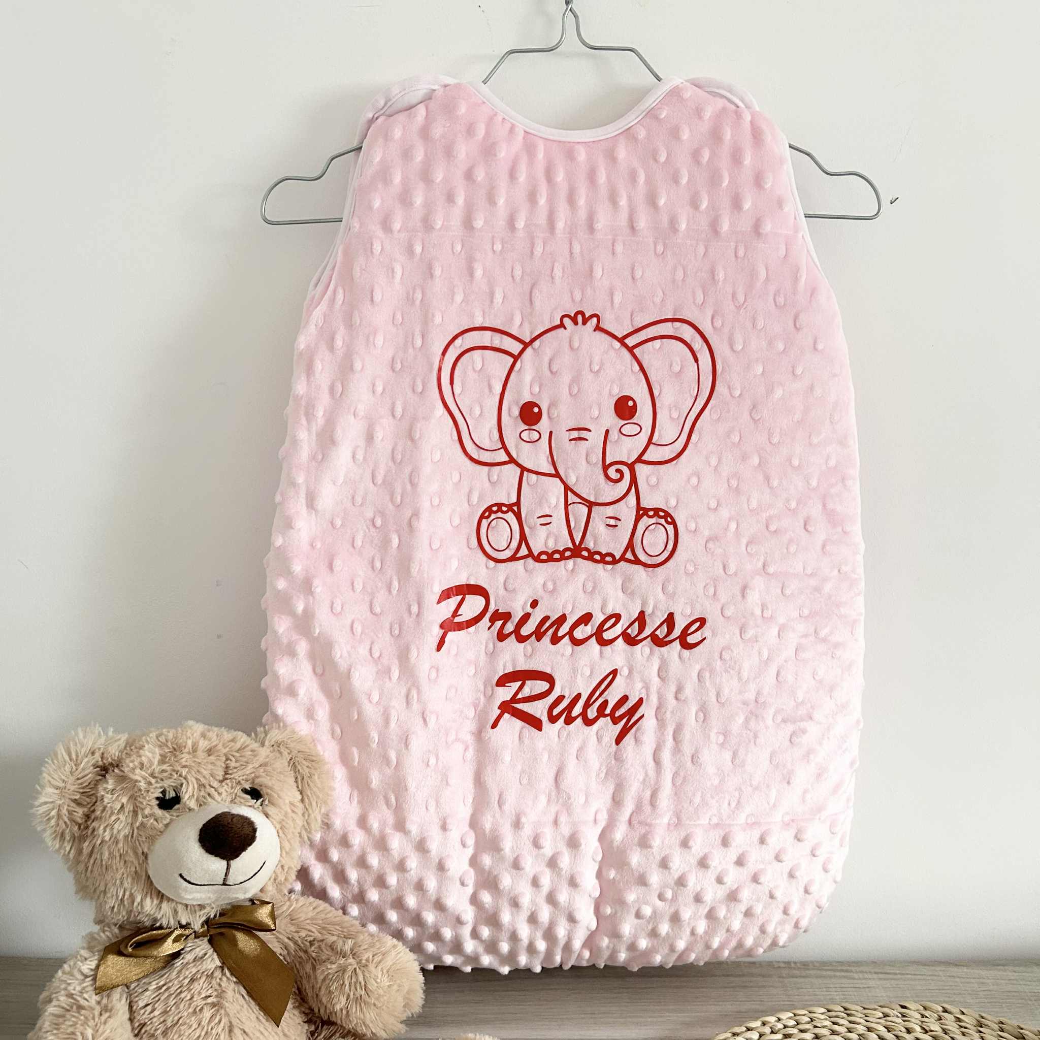 Gigoteuse Minky Personnalisée