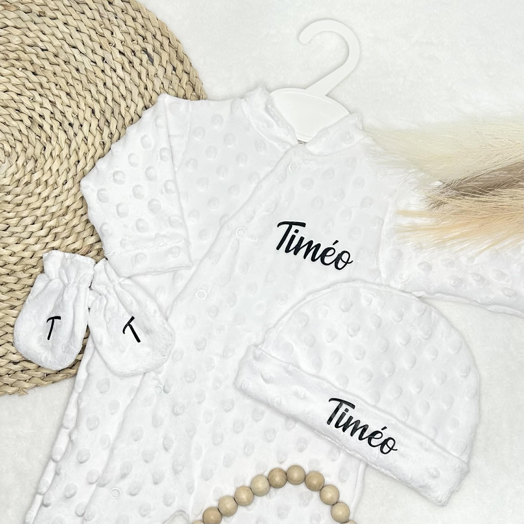 Coffret Pyjama 3pcs - Bulle (11 couleurs)