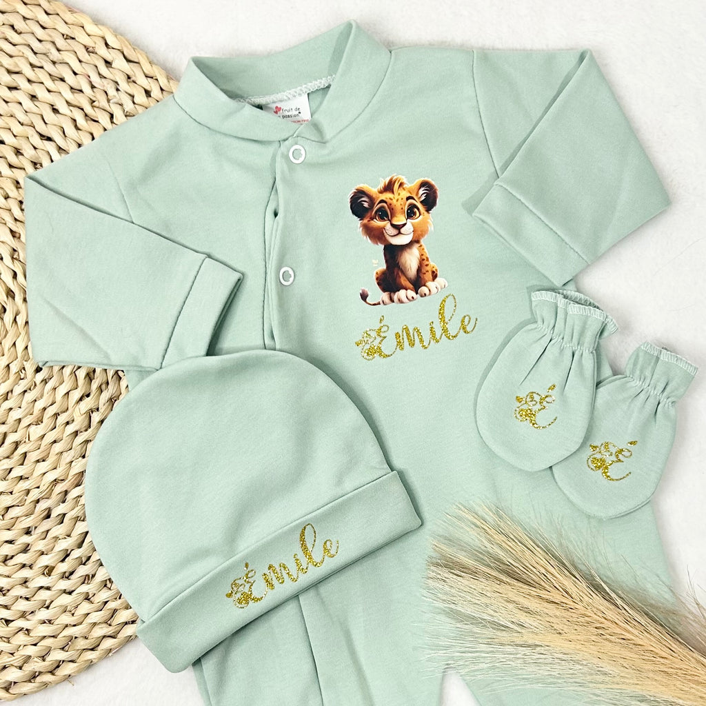 Tenue 3pcs - Coton (11 couleurs)
