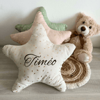 Personnalisez Votre Coussin Etoile (Plusieurs Couleurs)