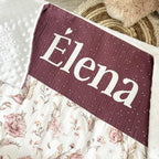 Couverture Gaze et Motif Personnalisée