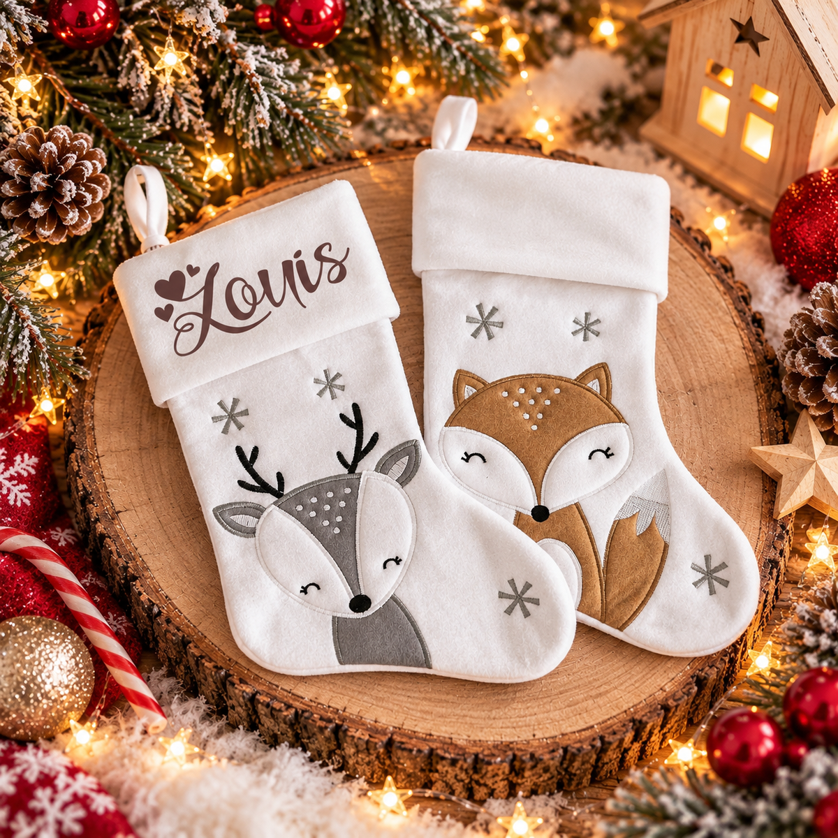 Chaussette / Botte de Noël (2 modèles)