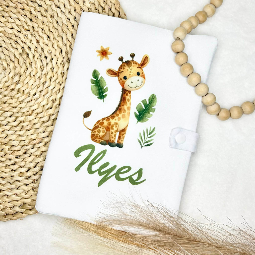 Carnet de Santé BLANC (Plusieurs Motifs)