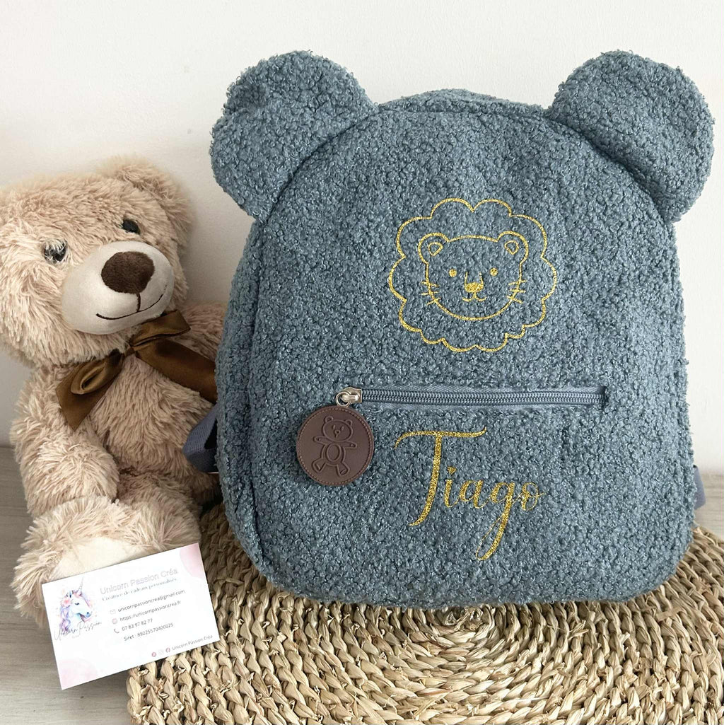 Sac à Dos Ours Moumoute Personnalisé