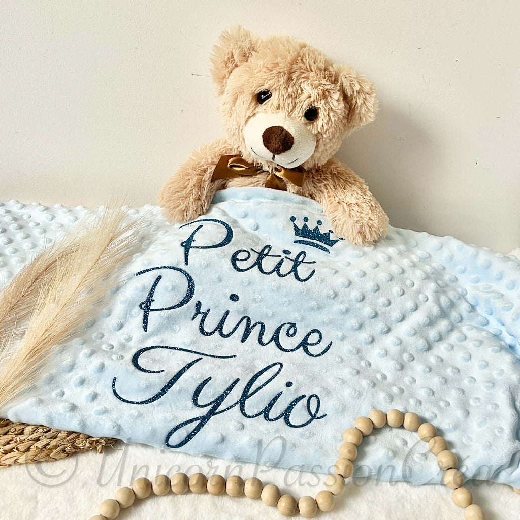 Couverture Minky Personnalisée