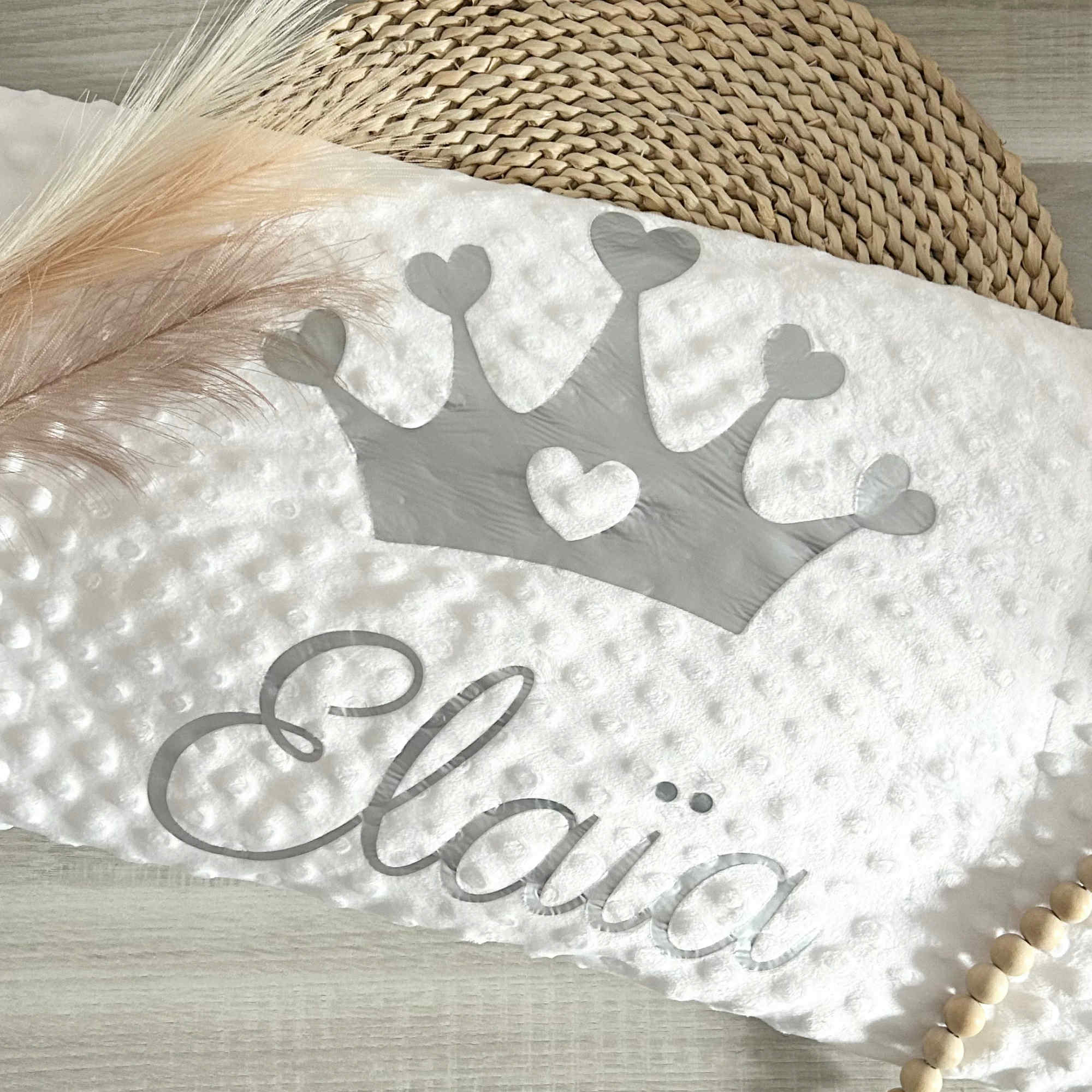 Couverture Minky Personnalisée