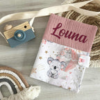 Carnet de Santé Gaze de Coton et Motif Personnalisé