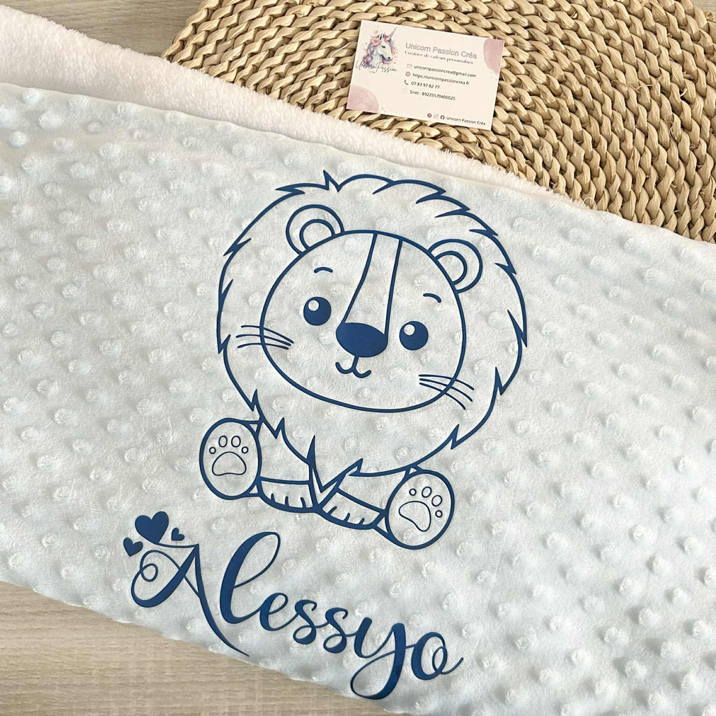 Couverture Minky Personnalisée