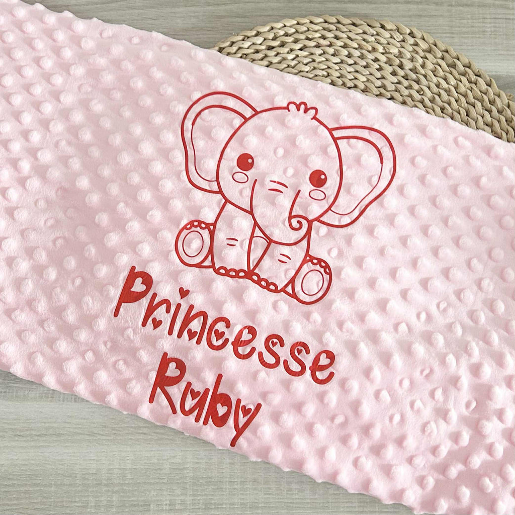 Couverture Minky Personnalisée