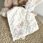 Doudou Lapin Minky Personnalisé