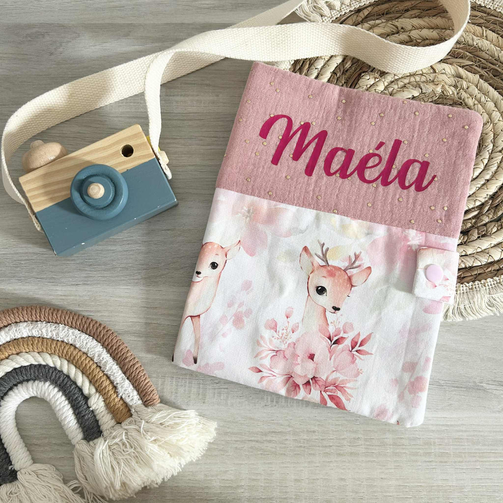 Carnet de Santé Gaze de Coton et Motif Personnalisé