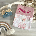 Carnet de Santé Gaze de Coton et Motif Personnalisé