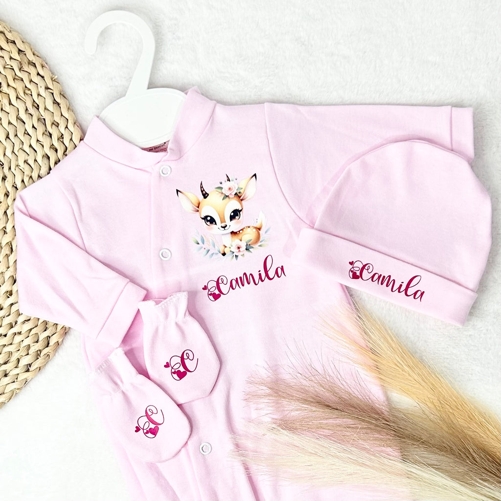 Tenue 3pcs - Coton (11 couleurs)