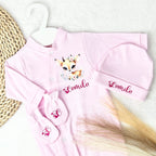 Tenue 3pcs - Coton (11 couleurs)