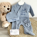 Tenue Gaze de Coton 3pcs Personnalisée