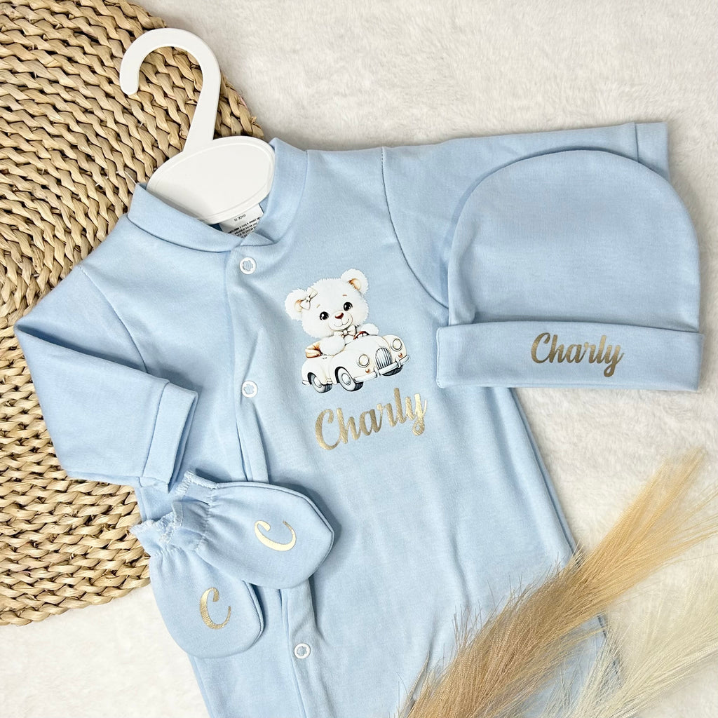 Tenue 3pcs - Coton (11 couleurs)