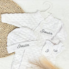 Coffret Pyjama Minky 3pcs Personnalisé