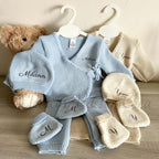 Tenue en Maille / Laine 4pcs Personnalisée