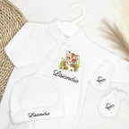 Coffret Pyjama 3pcs - Velours (9 couleurs)
