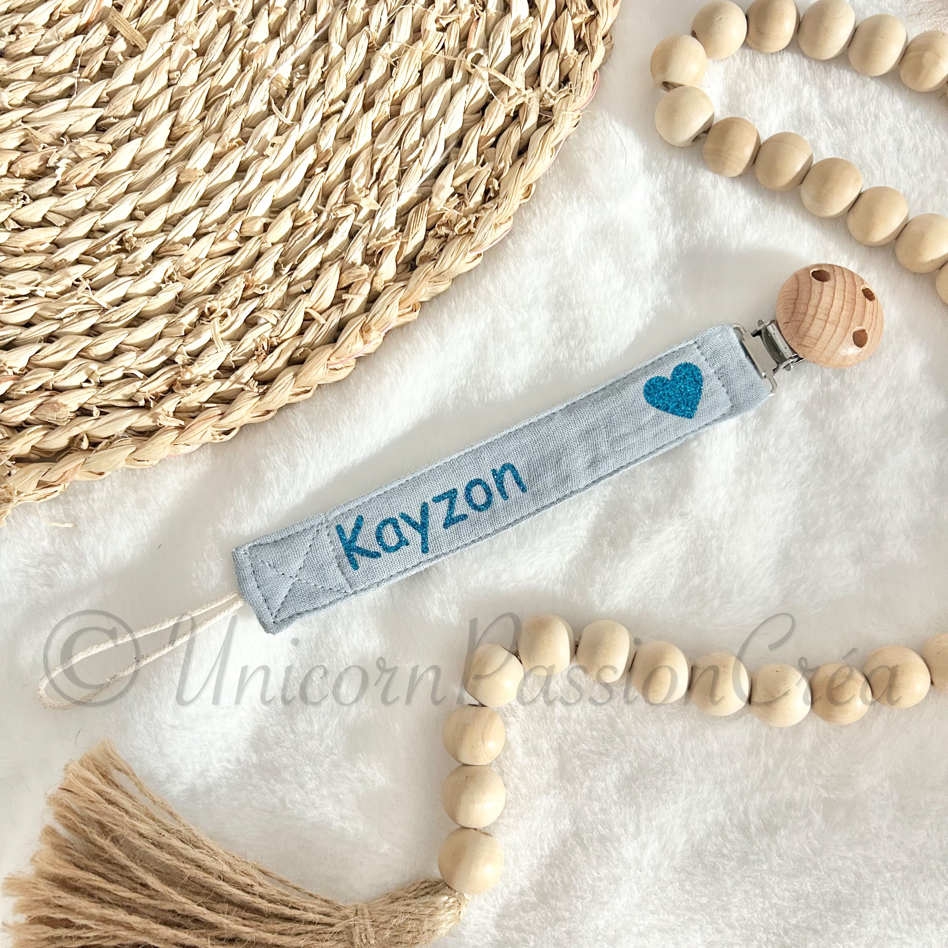 Attache Tétine Personnalisée