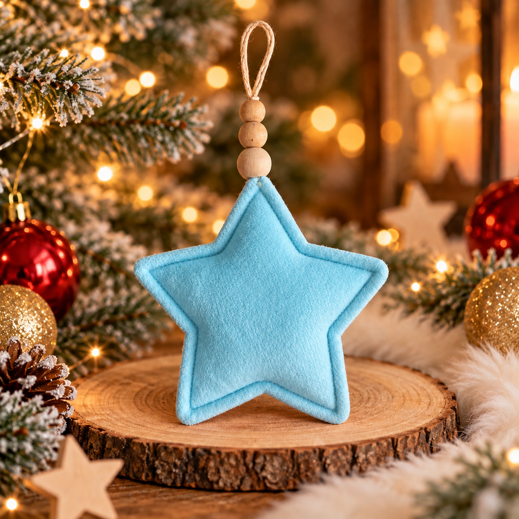 Etoile de Noël - Velours (6 couleurs)