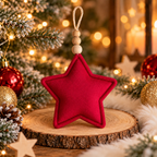 Etoile de Noël - Velours (6 couleurs)