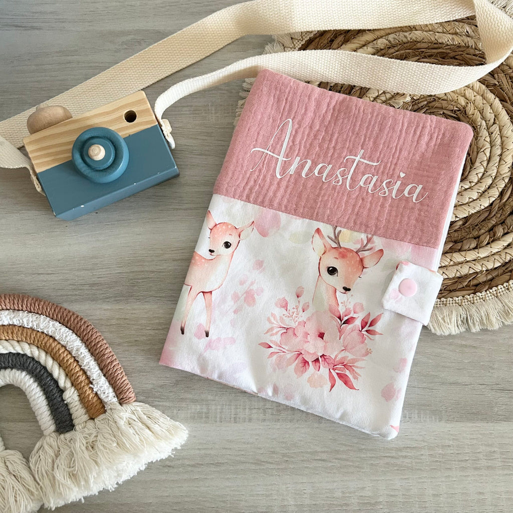 Carnet de Santé Gaze de Coton et Motif Personnalisé