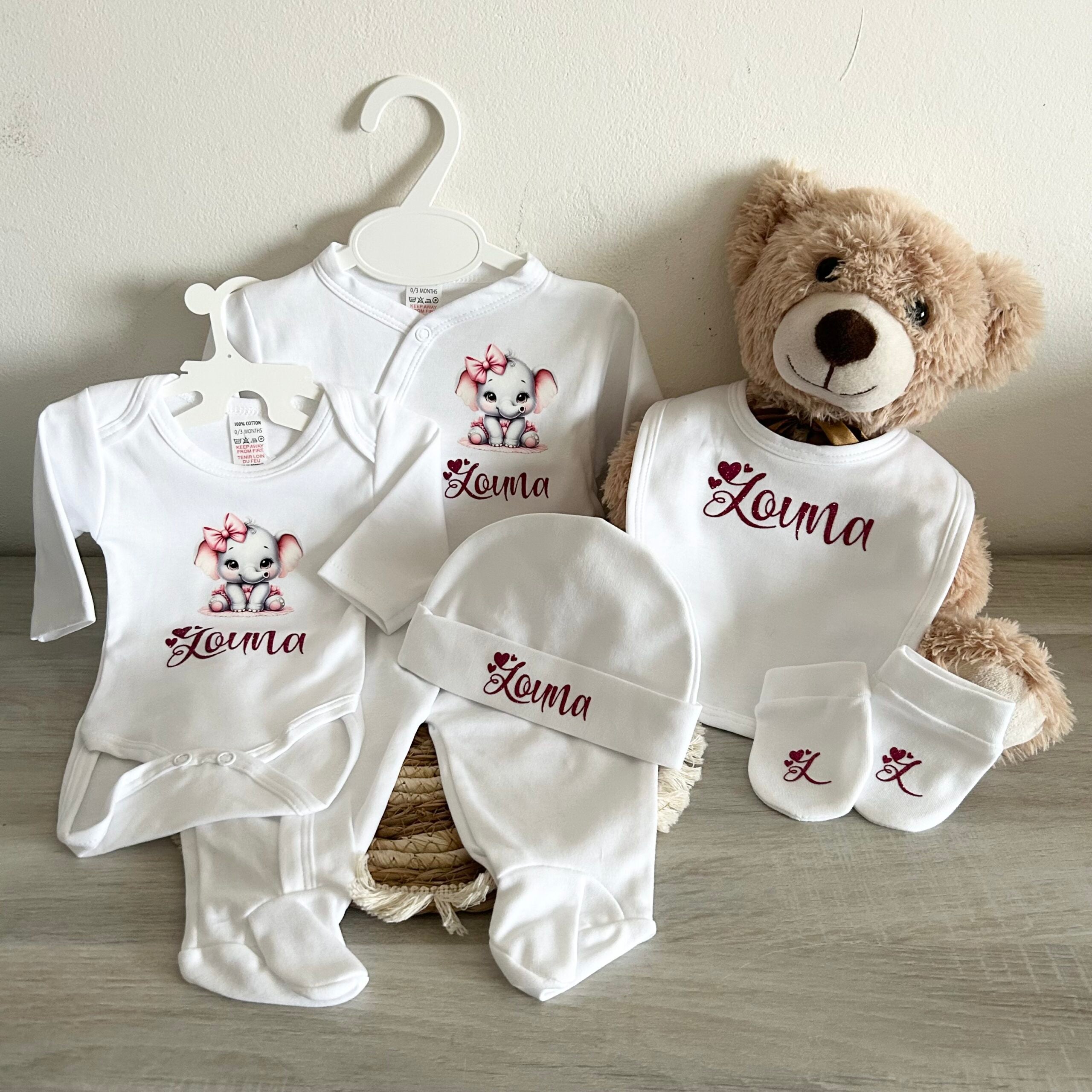 Coffret Coton 5pcs Personnalisé