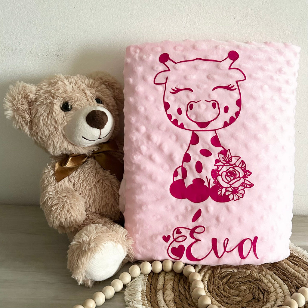 Couverture Minky Personnalisée