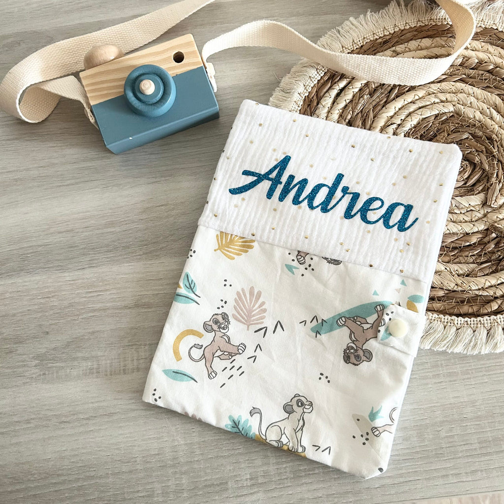 Carnet de Santé Gaze de Coton et Motif Personnalisé