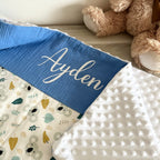 Couverture Gaze et Motif Personnalisée