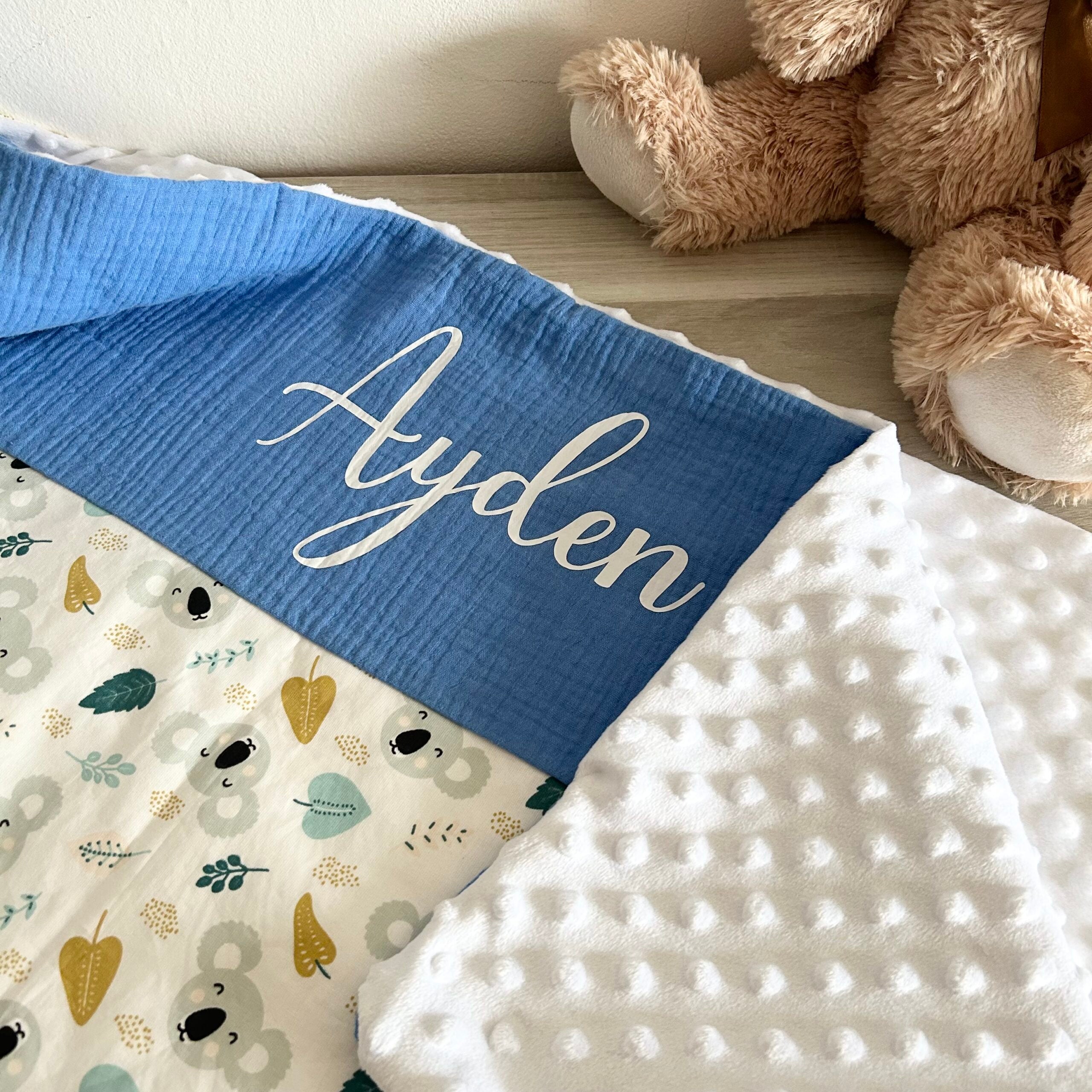 Couverture Gaze et Motif Personnalisée