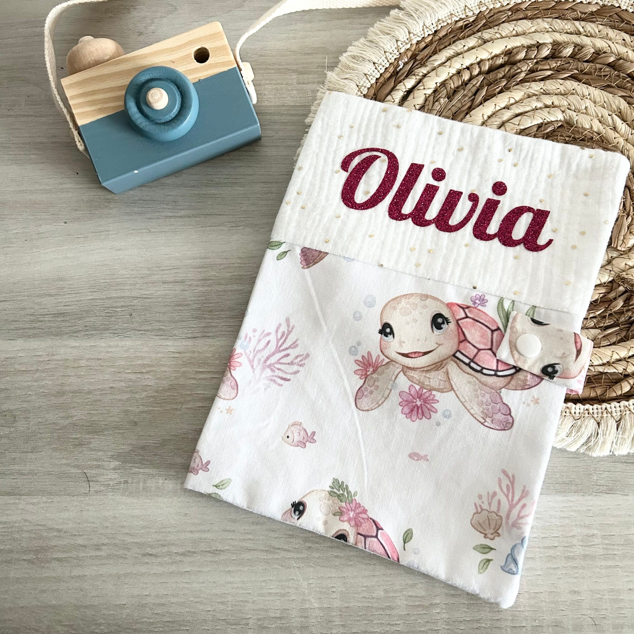 Carnet de Santé Gaze de Coton et Motif Personnalisé