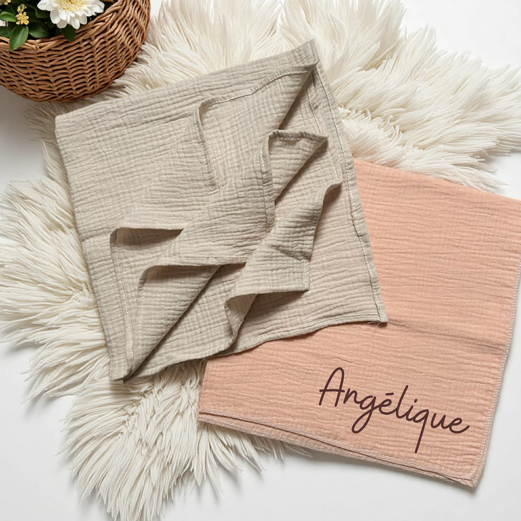 Lange - Gaze de Coton (9 couleurs)