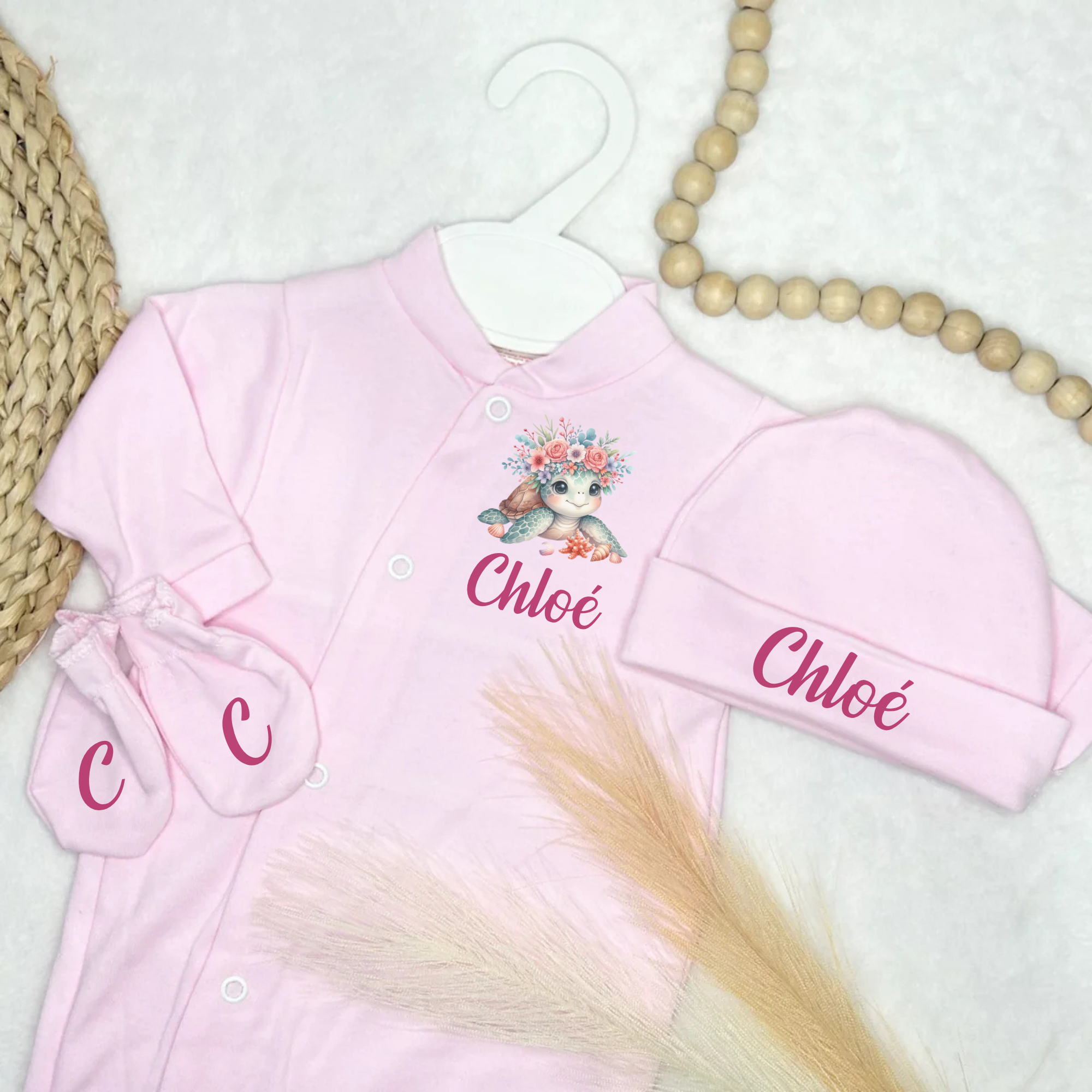 Tenue 3pcs - Coton (11 couleurs)