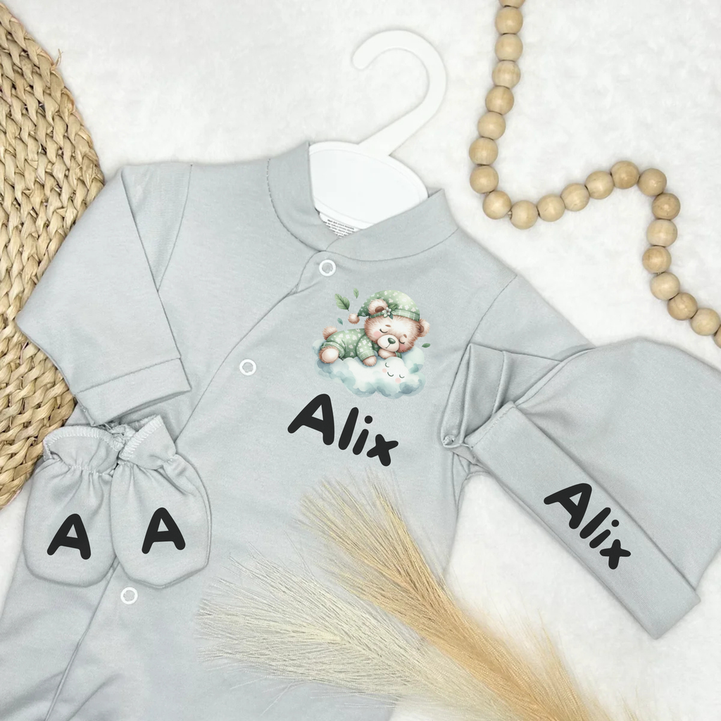 Tenue 3pcs - Coton (11 couleurs)