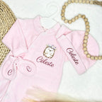 Coffret Pyjama 3pcs - Velours (9 couleurs)