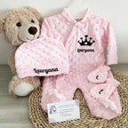 Coffret Pyjama Minky 3pcs Personnalisé