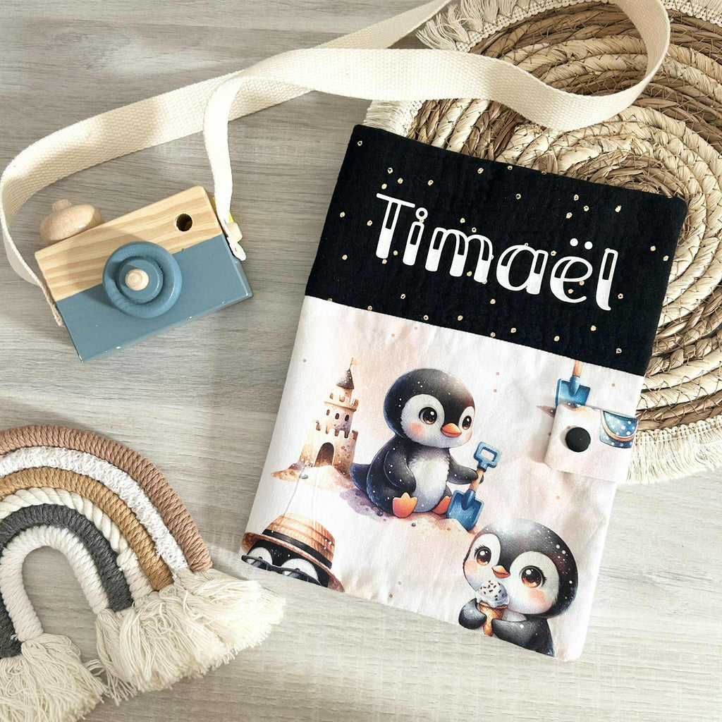 Carnet de Santé Gaze de Coton et Motif Personnalisé