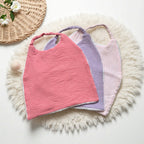 Bavoir - Gaze de Coton 4 couleurs)