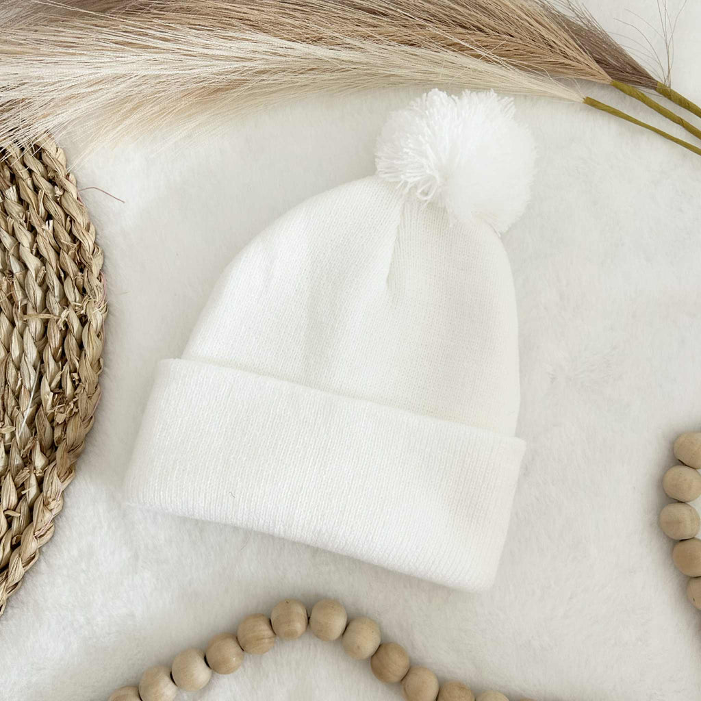 Bonnet Pompon Personnalisé