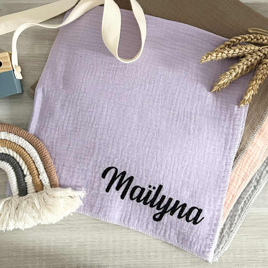 Personnalisez Votre Lange en Tissu (Plusieurs Couleurs)