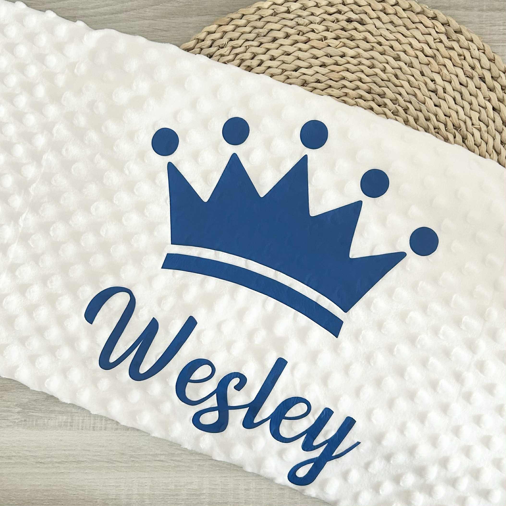 Couverture Minky Personnalisée