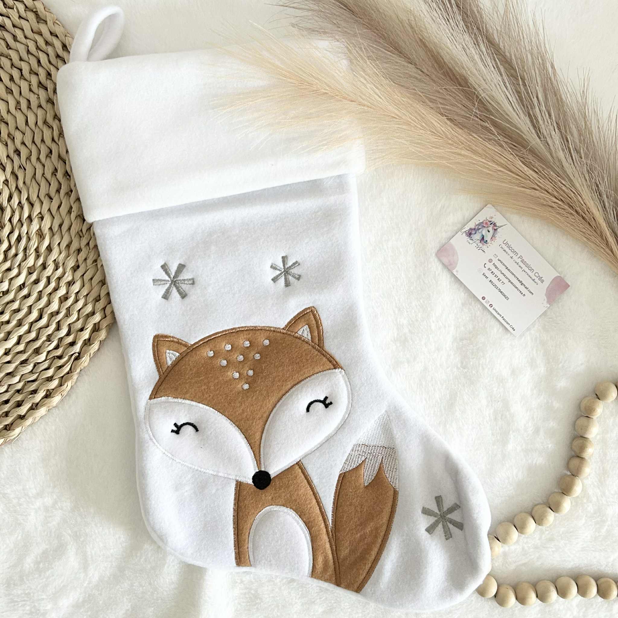 Chaussette / Botte de Noël Personnalisée